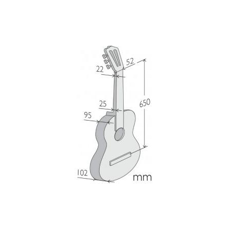 Gitara klasyczna Alhambra 5P- solid top cedr-1166