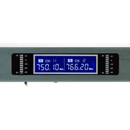Mikrofon UHF MB-C-966U 2 nagłowne ładowanie USB-1593