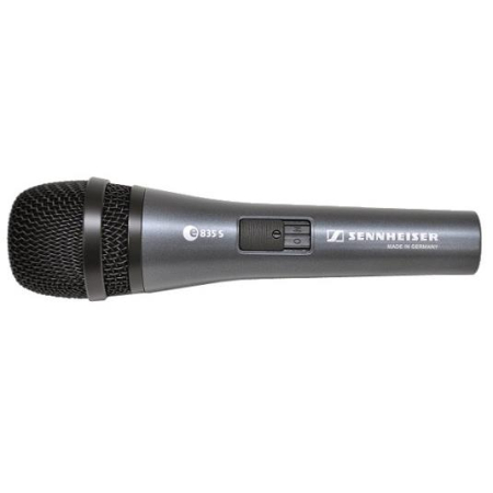 Sennheiser e835-S mikrofon z wyłącznikiem  -1699