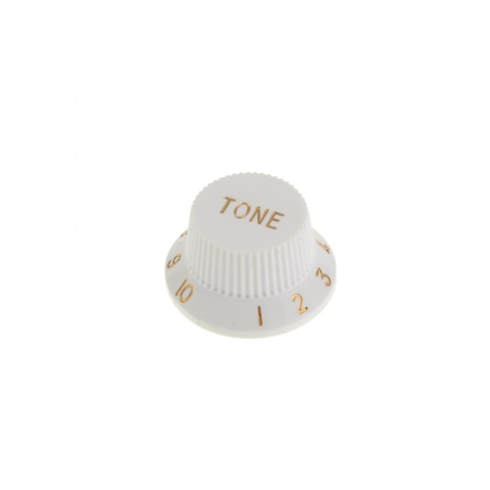 Gałka na potencjometr Boston Tone White KW-240-23509