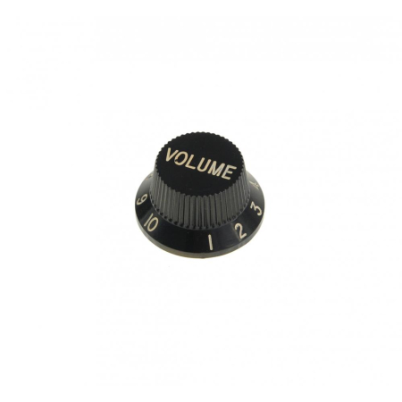 Gałka na potencjometr Boston Volume Black KB-240-23510