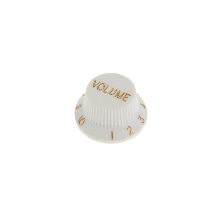 Gałka na potencjometr Boston Volume White KW-240-23512