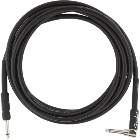 Kabel J-J 3m Fender Professional Series Black Kąt-23633