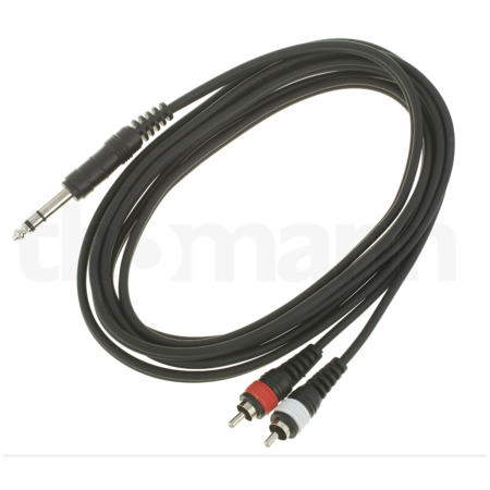 Kabel J6,3-2xRCA YPR2050 5m -23736
