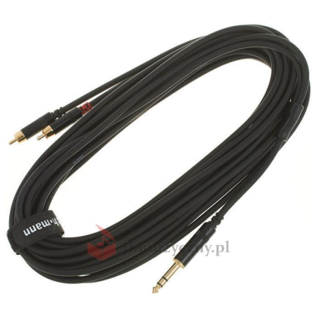 Kabel J6,3-2xRca 6m Snake TPY2060JRR Wyprzedaż-23737