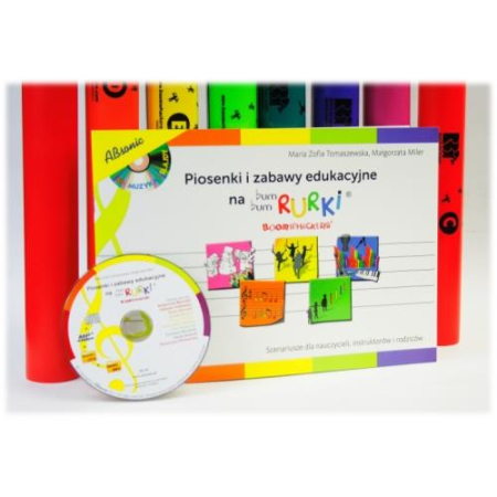 Piosenki i zabawy edukacyjne + CD Bum Bum Rurki-23780
