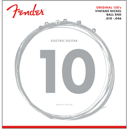 Str.Fender do git. elektrycznej Pure Nickel 10-46-24019