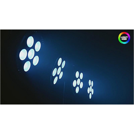 Reflektor Light4ME Par COB 6x30w led RGBA -24224
