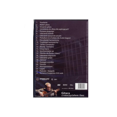 Gitara z nauczycielem i bez-szkoła na DVD-2572