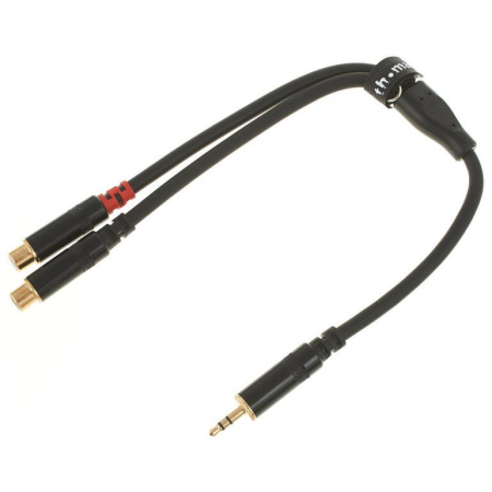 Kabel 2xGN.RCA-J3,5 Ssnake TPY2003 KCC 30cm-2651