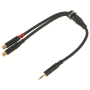 Kabel 2xGN.RCA-J3,5 Ssnake TPY2003 KCC 30cm-2651