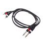 Kabel 2xJ6,3-2xRca 1,5m Ssnake SPR 2015-2712