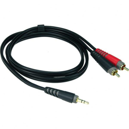 Kabel J3,5-2xRca Klotz AY70100 1m-2836