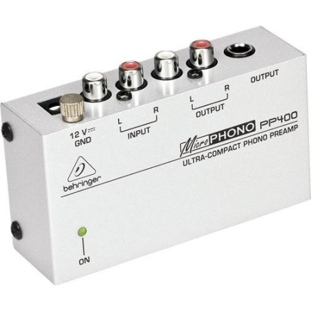 Przedwzmacniacz gramofonowy Behringer PP400-3296