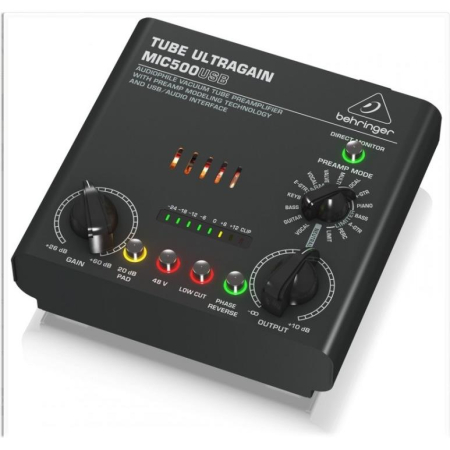 Przedwzmacniacz mikrofonowy Behringer MIC500USB-3463