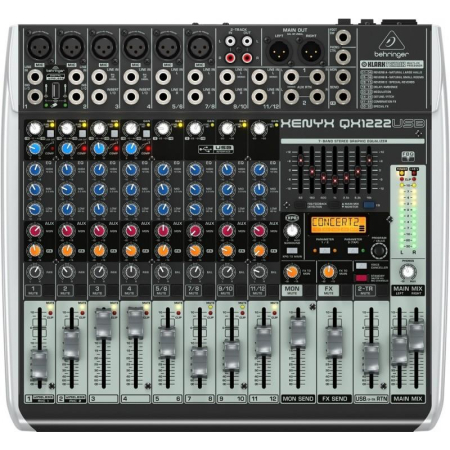 Mikser Behringer QX1222USB audio analogowy-3499