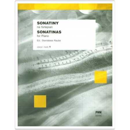 Sonatiny na fortepian PWM Raube cz. I-3607