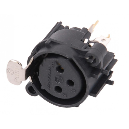 Gniazdo Xlr Neutrik NC3FAV1-D tablicowe żeńskie-3774