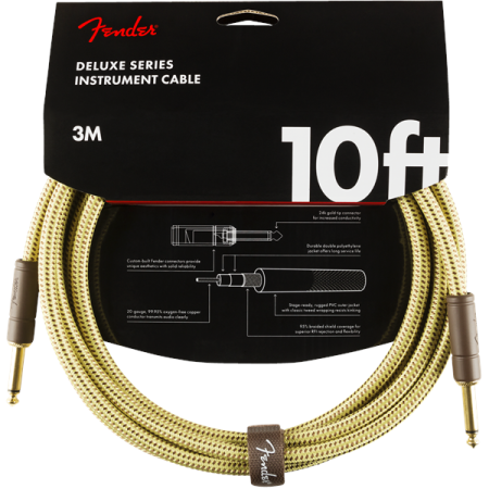 Kabel J-J 3m Fender Deluxe Series Tweed-37850