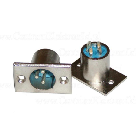 Gniazdo montażowe tablicowe Xlr męski-4060