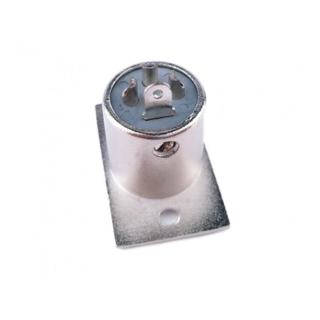 Gniazdo XLR montażowe 3-pin Proel aluminium XLR3MP-4400