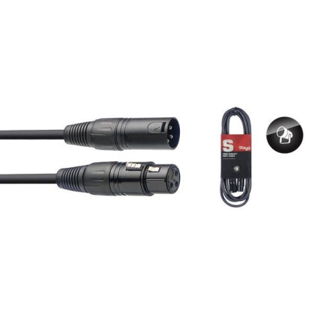 Kabel Dmx 0,5m Stagg SDX05-3-44715