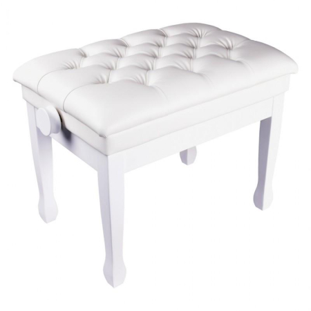 Ława do pianina DNA PF 05 Deluxe White-44840