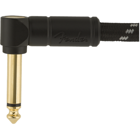 Kabel J-J 5,5m Fender Deluxe Series Twd Black Kąt-45003