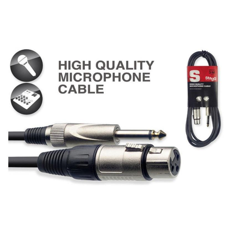 Kabel J-XLR Ż 3m Stagg SMC3XP-45055