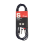 Kabel J3,5-2xJ6,3 2m Stagg SYC2/MPSB2P E-45052