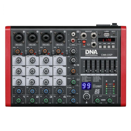 Mikser DNA CM6DSP USB/MP3/BLUETOOTH-45278