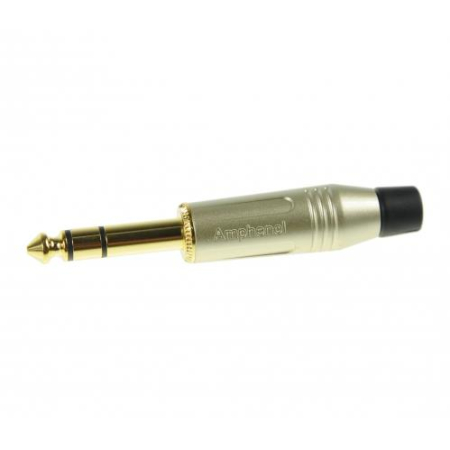 Jack Amphenol ACPS-GN-AU 6,3" stereo złocony-45833