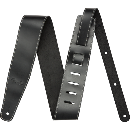 Pasek do gitary Fender Broken-In Leather Black-45901