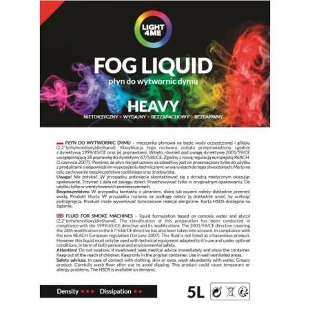 Płyn do dymu Fog Liquid Heavy 5 l gęsty-45979