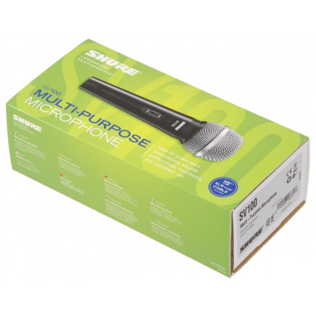 Mikrofon Shure SV100 dynamiczny, wokalny z kablem -51924