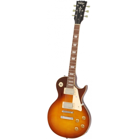 Gitara elektryczna Vintage V100IT Flame Iced Tea-51940