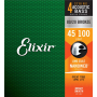 Str.Elixir do gitary basowej akustycznej 45-100-52114