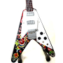 Mini gitara Jimi Hendrix Psychodelic F.V 1182-52319