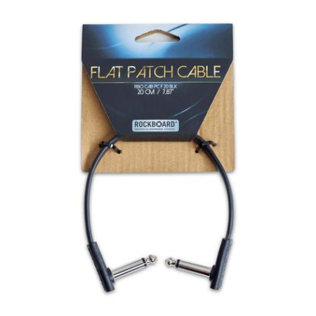 Kabel J-J 0,20m RockBoard Flat Patch Cable Black-52669