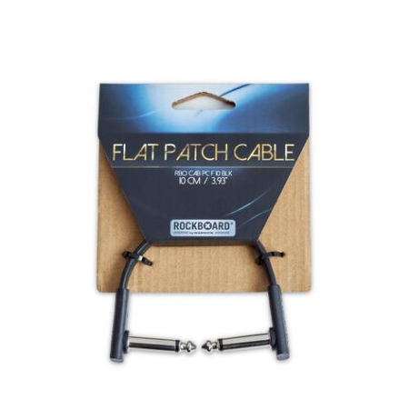 Kabel J-J 0,10m RockBoard Flat Patch Cable Black-52673
