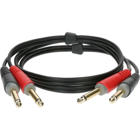 Kabel 2xJ6,3-2xJ6,3 3m Klotz AT-JJ0300-52925