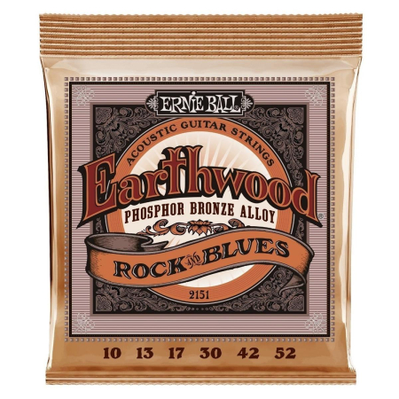 Str.Ernie Ball 2151 Earthwood Phosphor Bronze10-52-53163