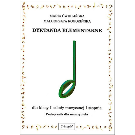 Dyktando elementarne I dla nauczyciela +CD-53297