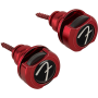 Zaczep do paska Fender® 'F' Locks RED-53433