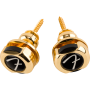 Zaczep do paska Fender® 'F' Locks GOLD-53439