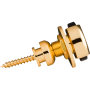 Zaczep do paska Fender® 'F' Locks GOLD-53441