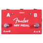 Fender 2 Switch ABY Pedal Red Footswitch-53691