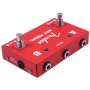 Fender 2 Switch ABY Pedal Red Footswitch-53696