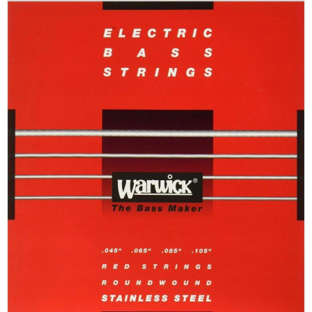 Str.Warwick Red do gitary basowej 45-105 stainless-53751