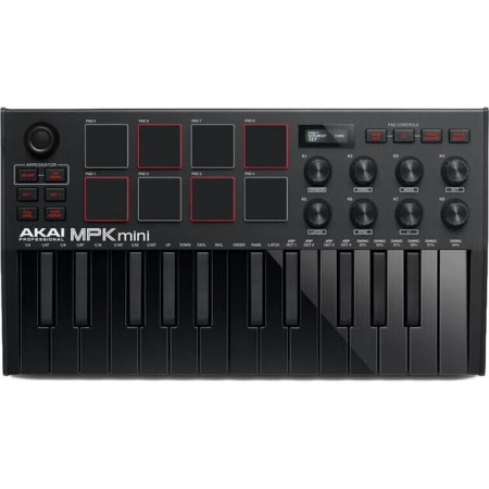 Klawiatura sterująca Akai MPK Mini 3 Black USB/MID-53834